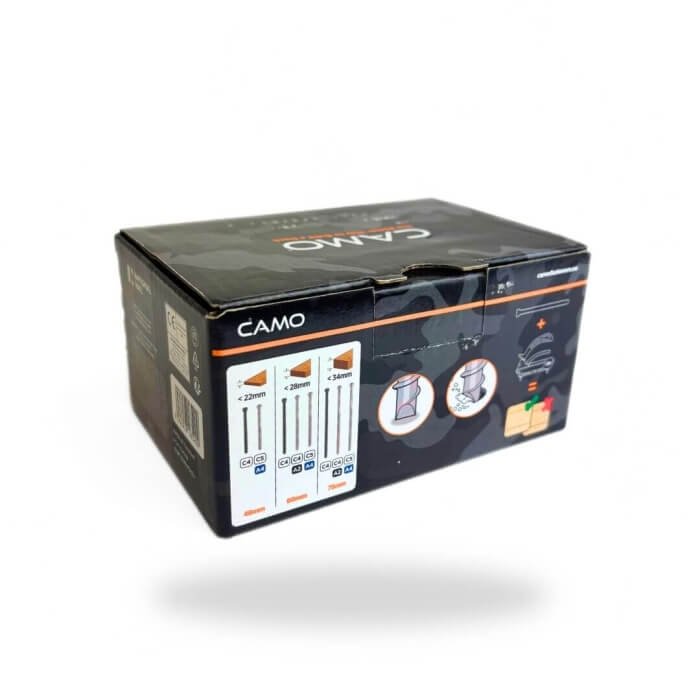 Nerūsējošā tērauda koka skrūves CAMO A2 60 mm 200 gab. - Image 5