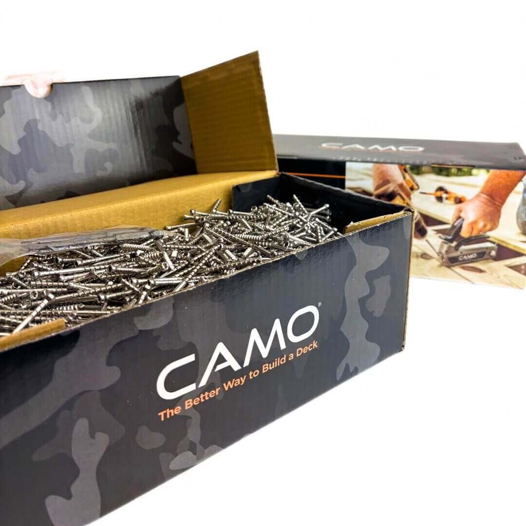 17 Nerūsējošā tērauda skrūves CAMO A2 60 mm 1750 gab. - Image 1