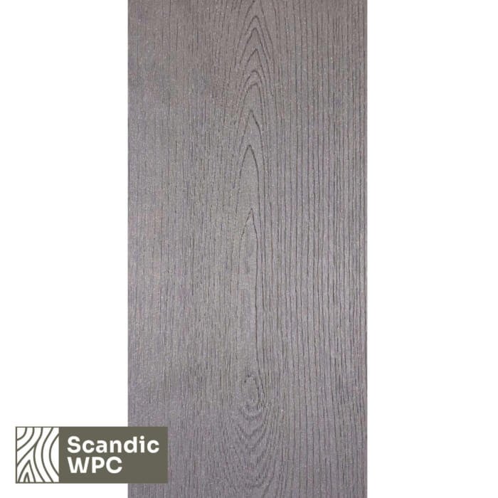 Scandic WPC Solid Sand krāsas terases dēlis, 20x141x3600, koka imitācija/rievota - Image 5