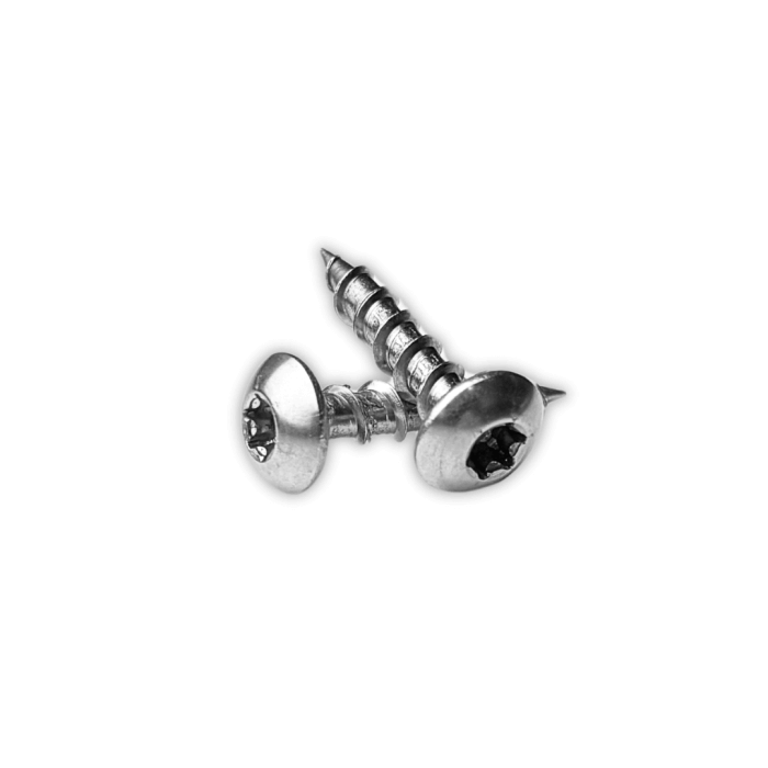 Koka skrūve ar palielinātu galvu slēptajam stiprinājumam A2, 21 mm (nerūsējošais) - Image 3