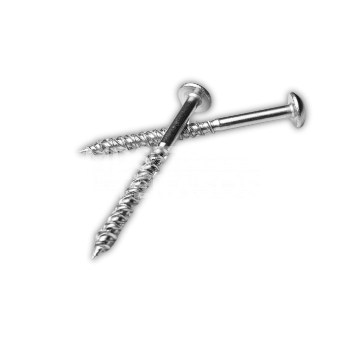 Koka skrūve ar palielinātu galvu slēptai stiprināšanai A2, 50 mm (nerūsējošā tērauda) - Image 3