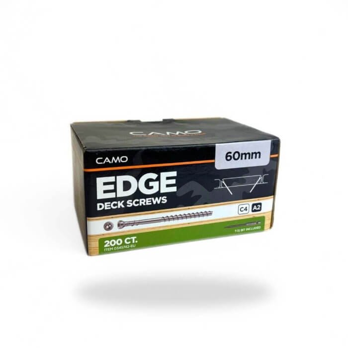 Nerūsējošā tērauda koka skrūves CAMO A2 60 mm 200 gab. - Image 1