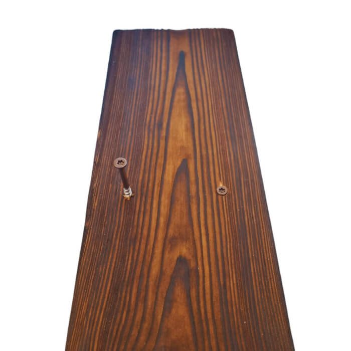 Koka skrūve A2 ar krāsotu galvu, 4,8 x 65 mm, brūna (nerūsējošā tērauda) - Image 3