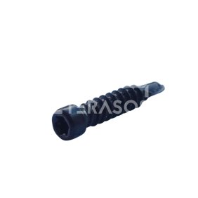 Melna pašurbjošā skrūve alumīnijam SS410 4,2 x 34 mm