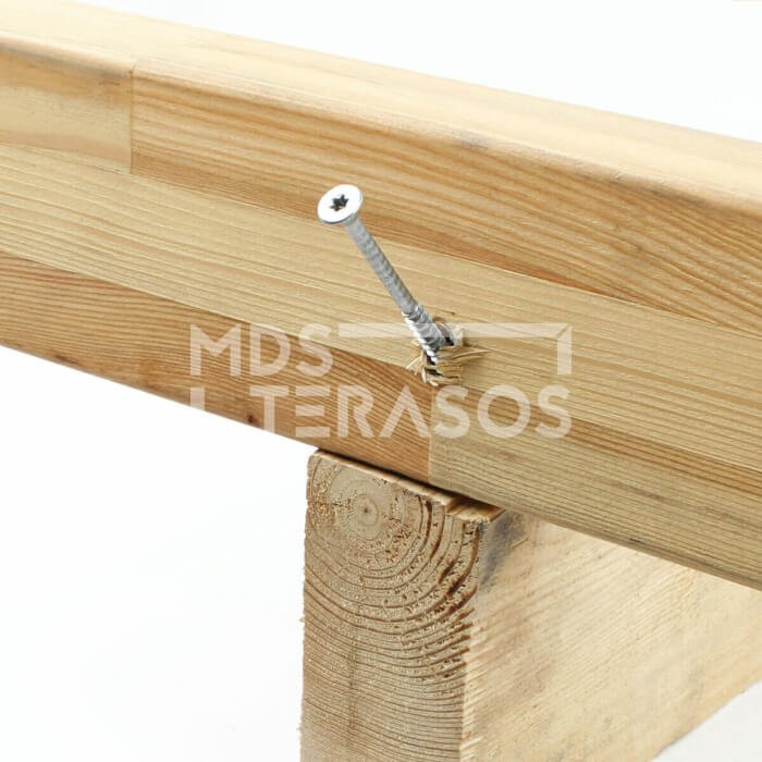 Koka skrūves lietošanai ārpus telpām Expandet EXTRA V2 5×90 mm 200 gab. - Image 5