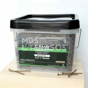CAMO Premium koka skrūves 4,5x75 mm 1750 gab.