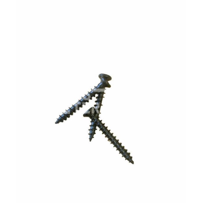 Melna koka skrūve SS201 4,0 x 30 mm - Image 2