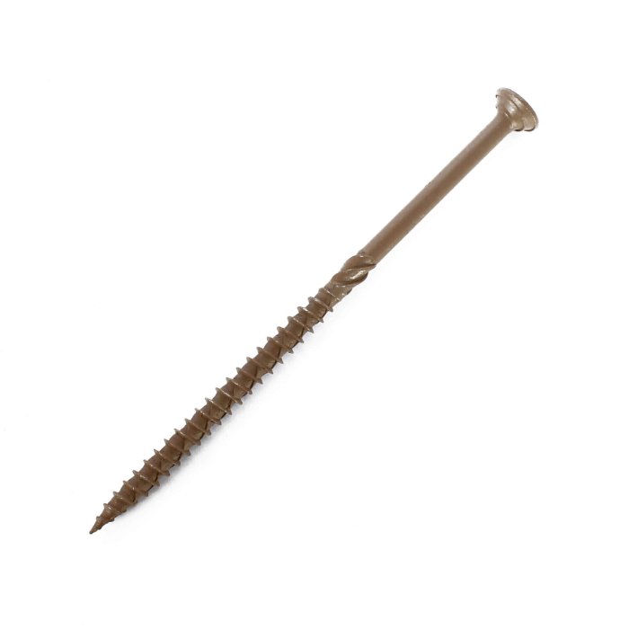 Strukturālās koka skrūves izmantošanai ārpus telpām 6x120 mm, C4, ar 1680h, 100 gab. - Image 4
