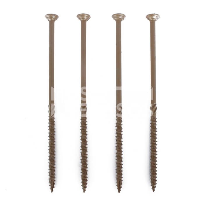Strukturālās koka skrūves izmantošanai ārpus telpām 6x150 mm, C4, ar 1680h, 100 gab. - Image 3