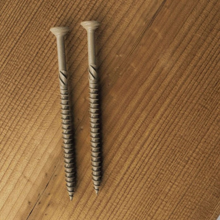 Strukturālās koka skrūves izmantošanai ārpus telpām 6x100 mm, C4, ar 1680h, 100 gab. - Image 2