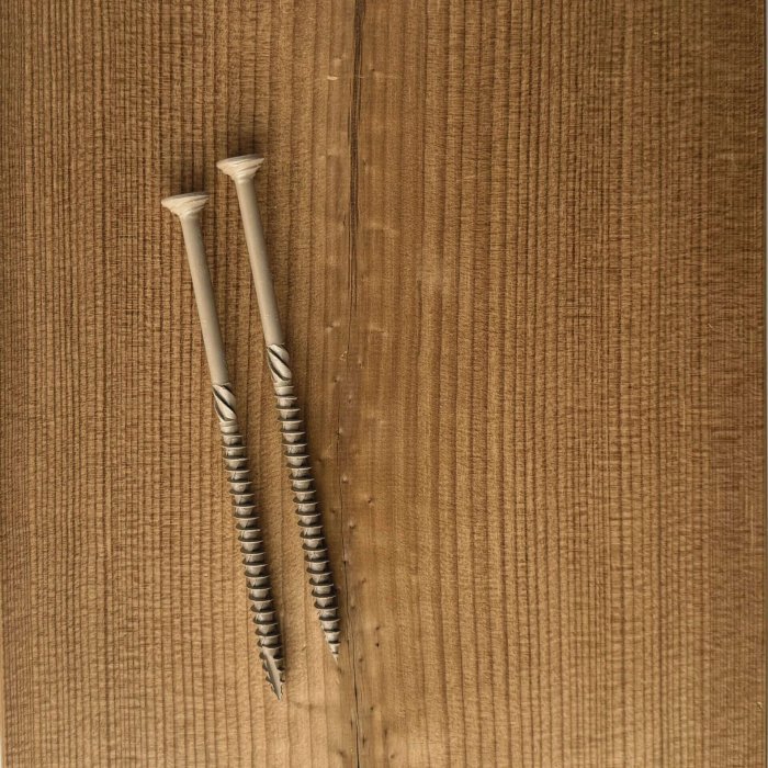 Strukturālās koka skrūves izmantošanai ārpus telpām 6x120 mm, C4, ar 1680h, 100 gab. - Image 2