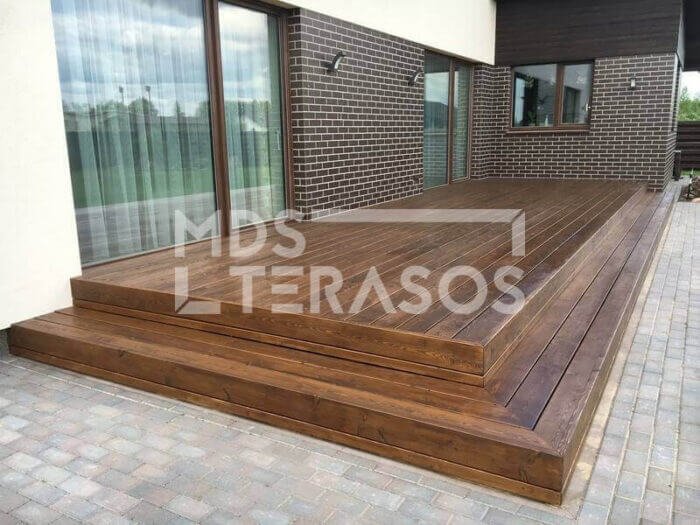 Lapegles terases dēlis 27x143x4800 - Image 4