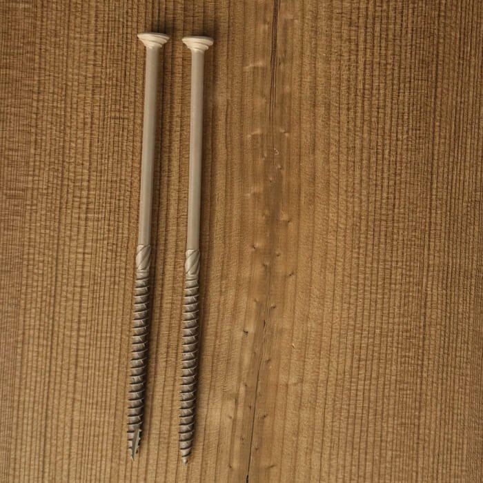 Strukturālās koka skrūves izmantošanai ārpus telpām 6x150 mm, C4, ar 1680h, 100 gab. - Image 2