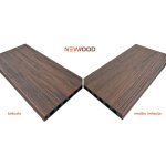 Newood WPC tāfele Forest Brown 22x140x3600 divpusēja matēta/koka imitācija - Image 9