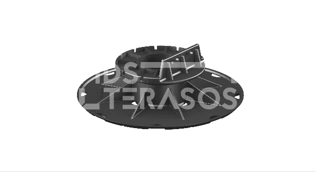 Pjedestalas Terases balsts SB2 35-50 mm - Image 1