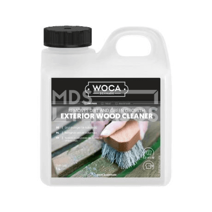 Koksnes tīrīšanas līdzeklis Woca Exterior wood cleaner 1 l - Image 4