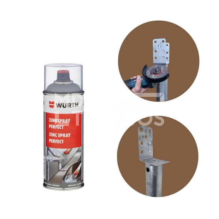 Izsmidzināms karstā cinka pārklājums 400ml - Image 2