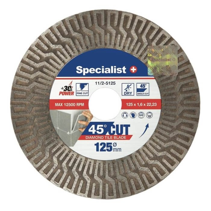 SPECIALIST+ dimanta griešanas un slīpēšanas disks, 125 mm - Image 2