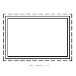 Speciāls alumīnija profils terasei 40x60x6000x2, melns - Image 2