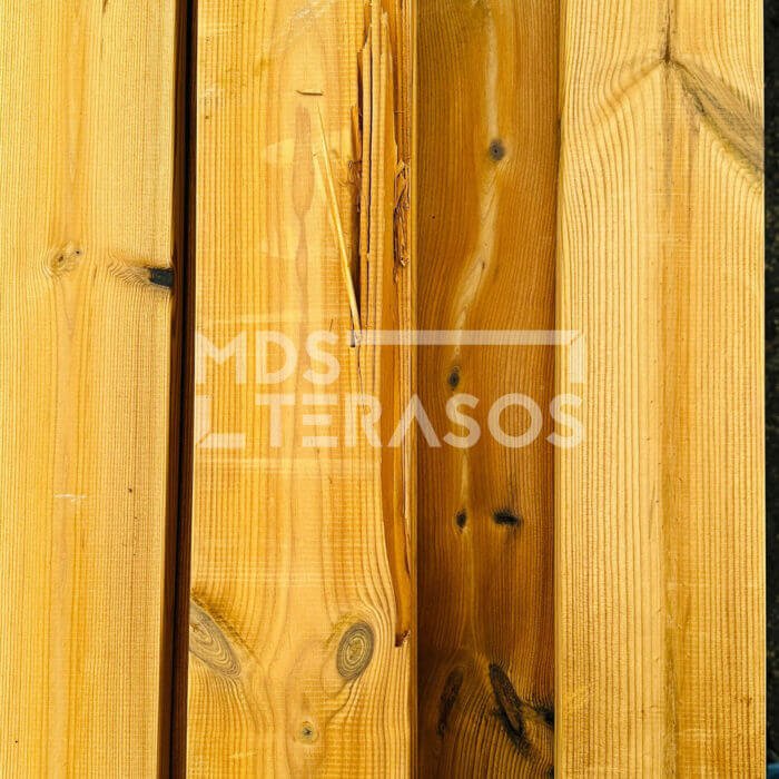 Termiski apstrādāts skandināvu priedes terases dēlis 26x117x4200 gluds, B klase - Image 5