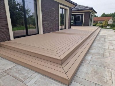 Trex Transcend Lineage WPC apdares dēlis Carmel 24x140x4870 koka imitācija - Image 8