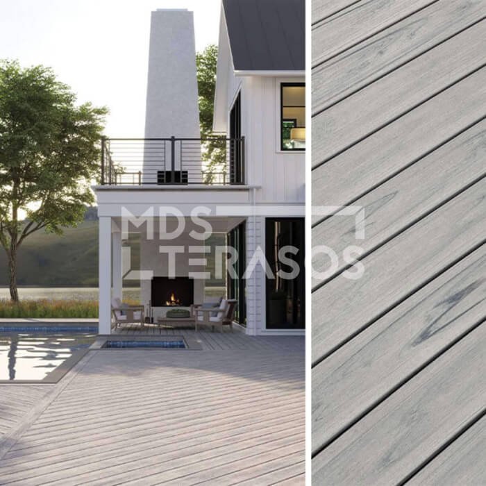 Trex Transcend Lineage WPC apdares dēlis Rainier 24x140x4870 koka imitācija - Image 2