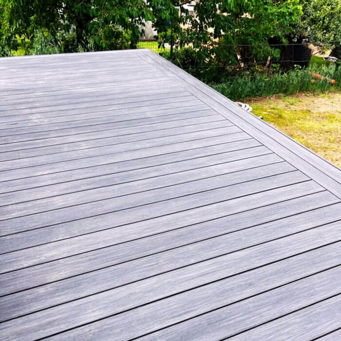 Newood WPC plāksne Dark Ash 22x140x4200 divpusēja matēta/koka imitācija - Image 3