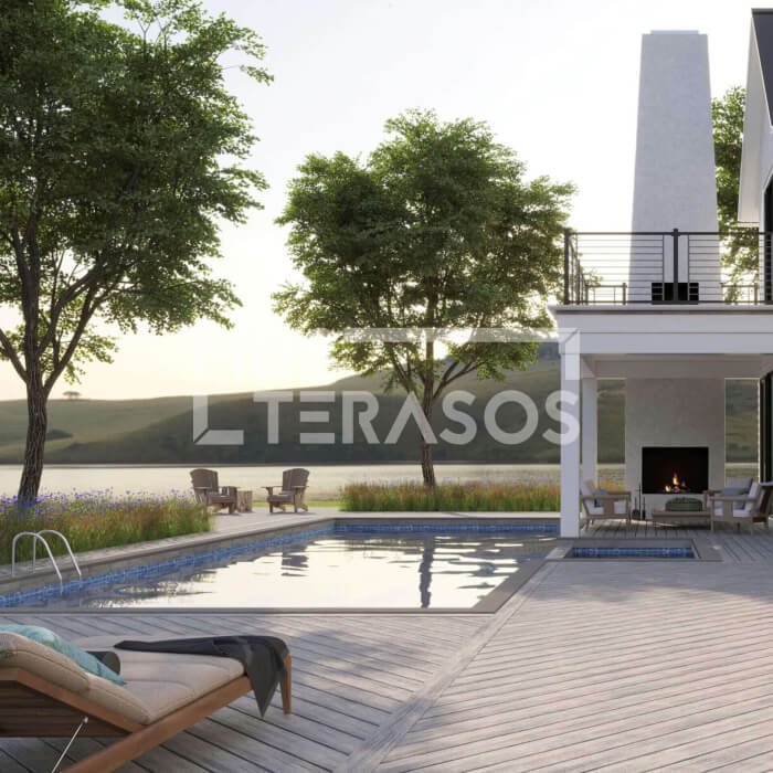 Trex Transcend Lineage WPC terases dēlis Rainier 24x140x3650 koka imitācija - Image 6