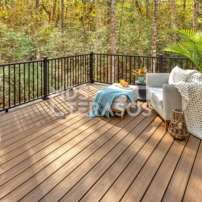 Trex Enhance Naturals WPC terases dēlis Toasted Sand 24x140x6090 koka imitācija - Image 2