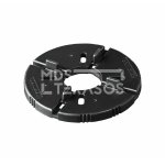 Gumijas flīžu pjedestāls 10 mm, atstarpes 4 mm