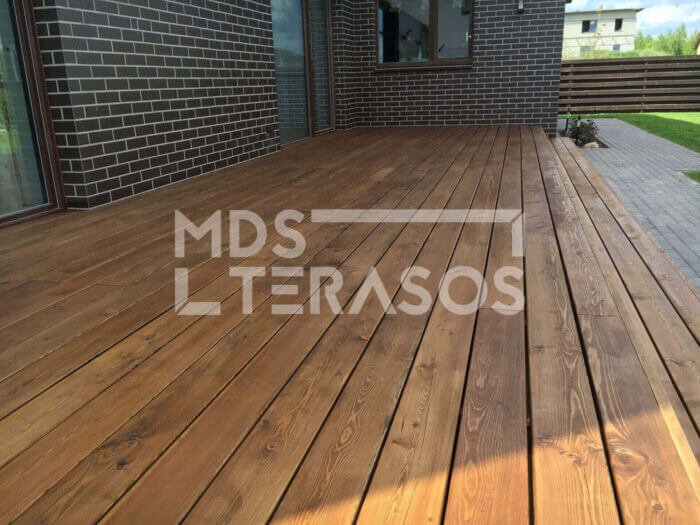 Lapegles terases dēlis 27x143x4800 - Image 2