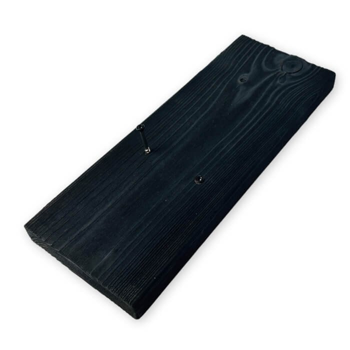 Koka skrūve A2 ar krāsotu galviņu, 4,3 x 45 mm, melna (Nerūsējoša) - Image 5