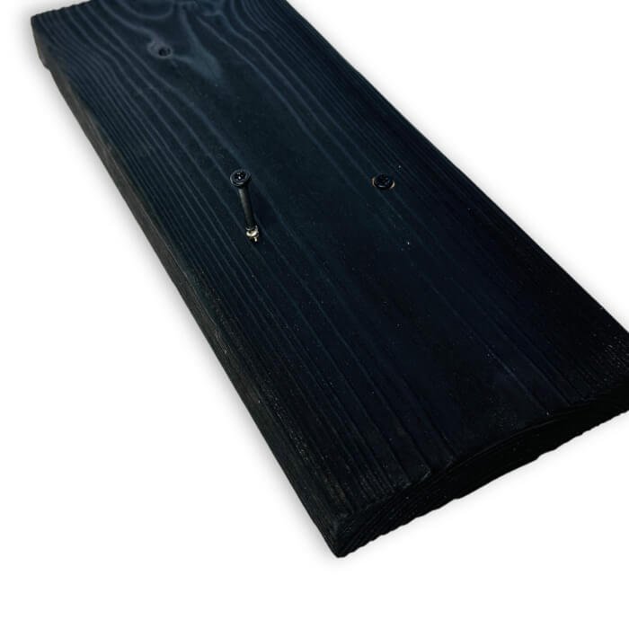 Koka skrūve A2 ar krāsotu galviņu, 4,3 x 45 mm, melna (Nerūsējoša) - Image 6