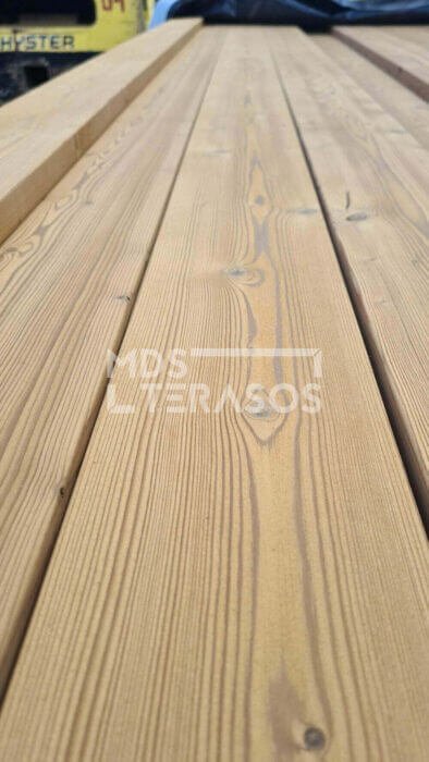 Termo skandināvu priedes terases dēlis 26x117x3600 birstēts - Image 10