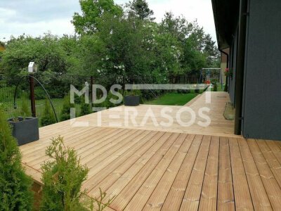 Termo priedes terases komplekts