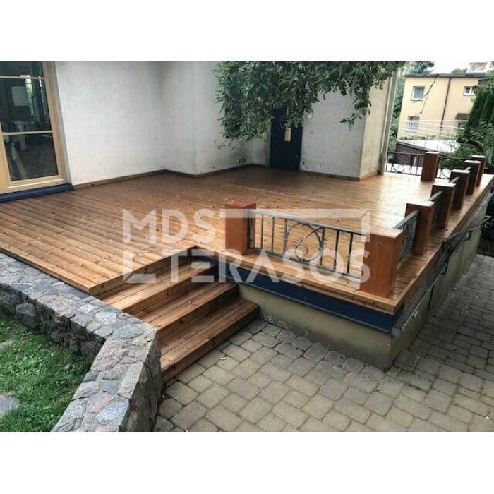 Termo priedes terases komplekts - Image 3