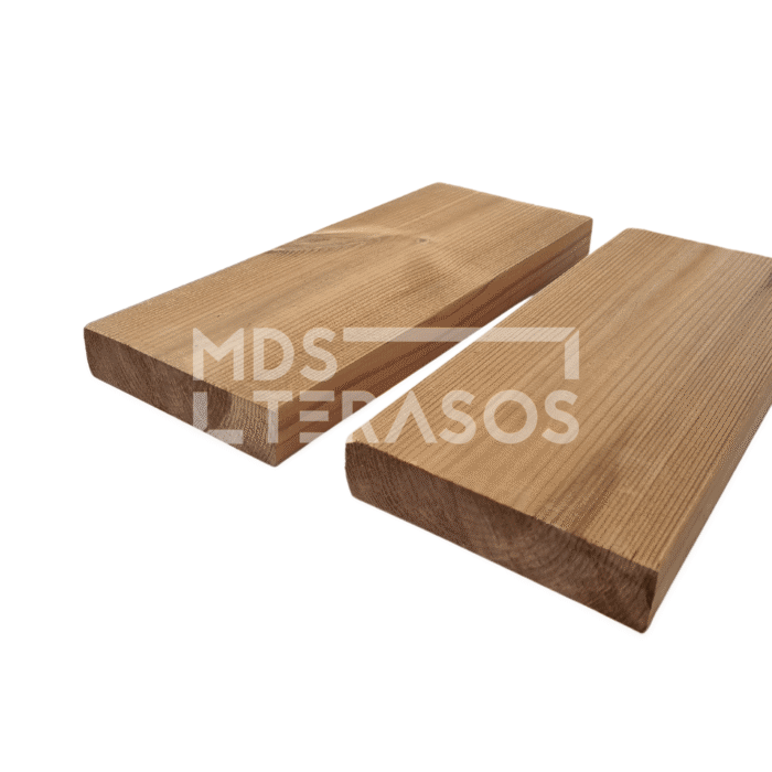 Sertificēts termo skandināvu priedes terases dēlis 26x117x5700 - Image 4