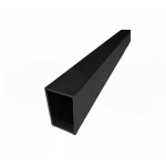 Speciāls alumīnija profils terasei 40x60x6000x2, melns