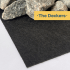 Ģeotekstils 200g/m² THE DECKERS, melns 2m x 5m | 2m x 10m | 2m x 50 m