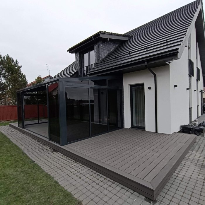 Scandic WPC Volcanic Grey Terase