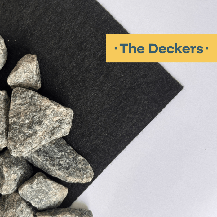 Ģeotekstils 200g/m² THE DECKERS, melns 2m x 5m | 2m x 10m | 2m x 50 m - Image 2
