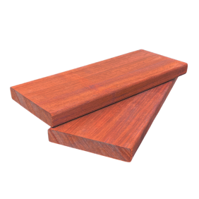 Cietās koksnes terases dēlis Padouk 21x120 mm
