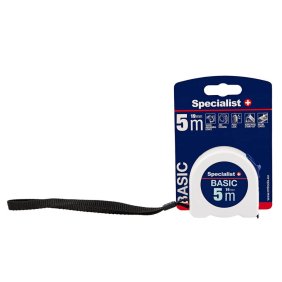 SPECIALIST+ BASIC ruļļveida mērlente 5m x 25mm