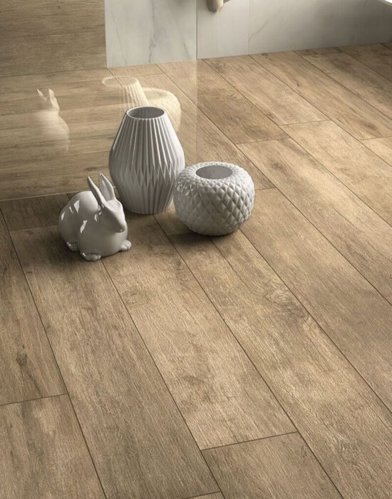 Porcelāna flīzes Slowood Nocciolo 30x120x2cm - Image 3