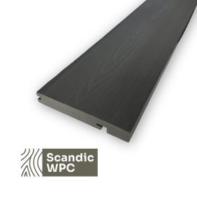 Scandic WPC Solid Anthracite spalvos užbaigimo lenta