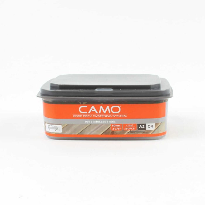 CAMO A2 nerūsējošā tērauda koka skrūves 60 mm