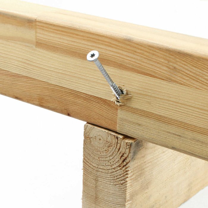 Koka skrūves āra darbiem Expandet EXTRA V2 4,5×60 mm 200 gab. - Image 4