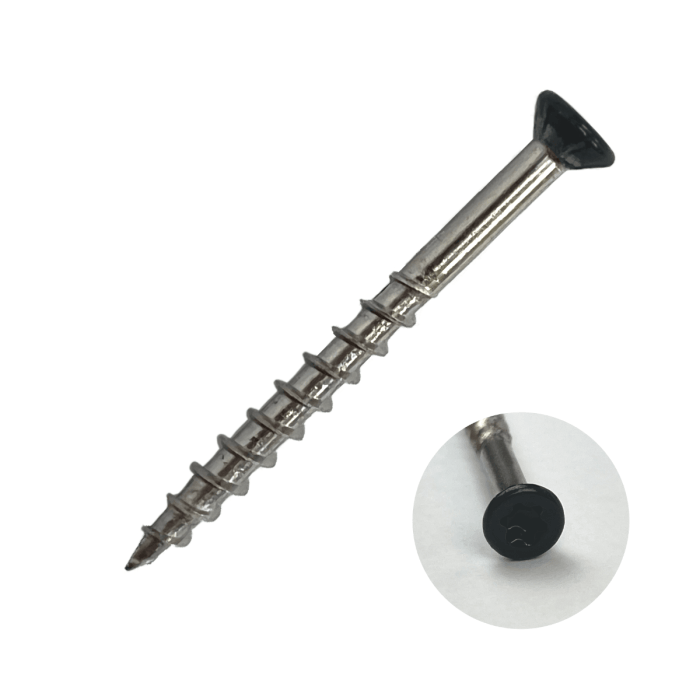 Fastshifter koksnes skrūves fasādei 4,3x45 mm, A2, 200 gab. - Image 6