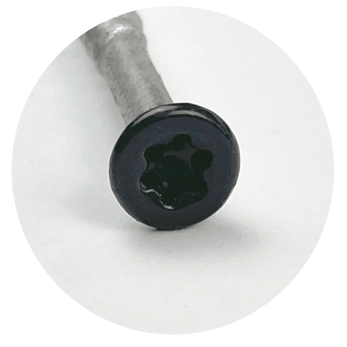 Fastshifter koka skrūves SS410, 4,8x65mm, ar urbošo galu, 100gab. - Image 2