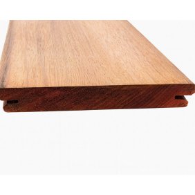 Cietkoksnes terases dēlis Jatoba ar Bfix iegriezumiem 21x145 (Izvēles garums)